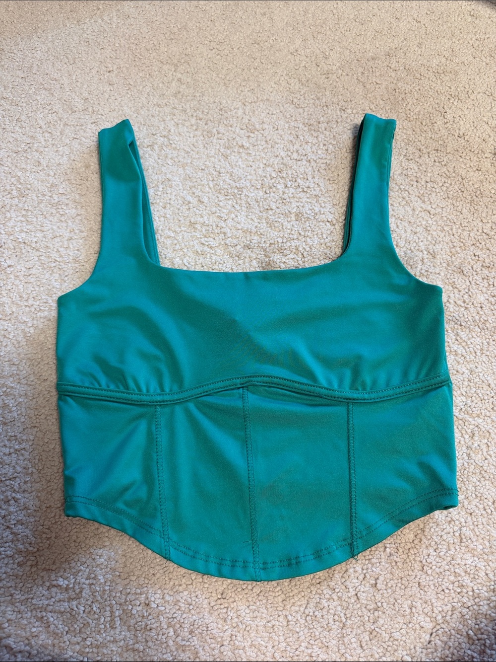 Green Fashion Tank Top